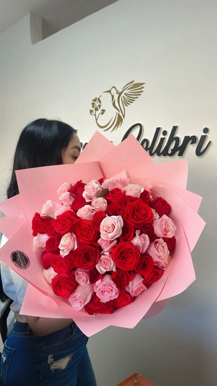 Ramo de 50 rosas